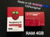 Raspberry pi 4 modèle B 4GB RAM "made in uk" 100% original (متوفر جملة و بالقطعة) 