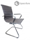 Chaise Visiteur Luge -Tissus Slim 