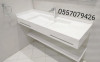 Lavabo sur mesure en Corian