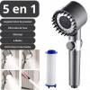 Pommeau de douche haute pression, 4 modes, filtre portable, robinet de pluie, accessoires innovants