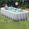 PISCINE INTEX PRISM RECT. 4,00x2,00 H 1,00 GRISE