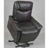 Fauteuil relax releveur électrique véritable cuir 