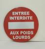 plaques de signalisation