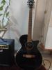 Guitare électro-acoustique Ibanez AEG 10ii-bk 