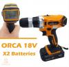 Visseuse perceuse orca 18v