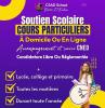 CNED/Cours de soutien scolaire/ Cours particuliers/Accompagnement et suivi CNED 