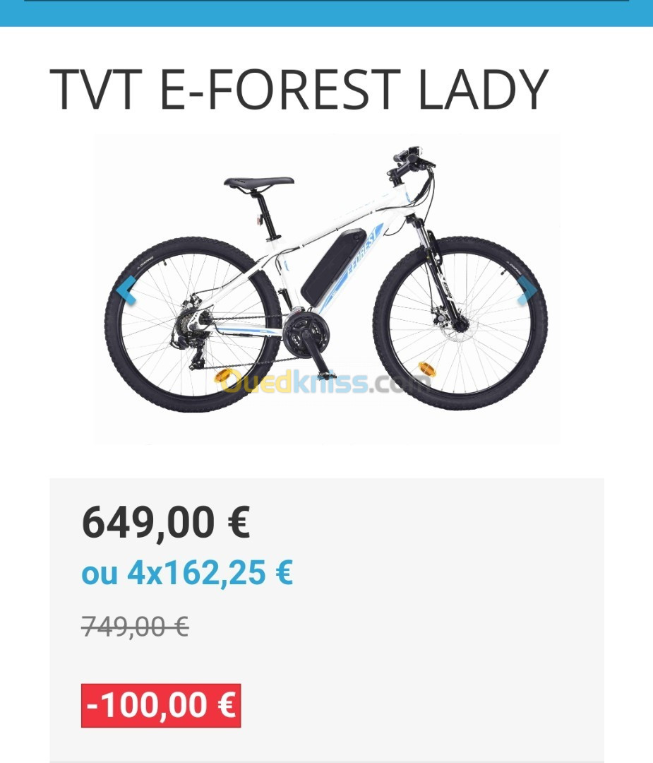 E forest best sale velo electrique