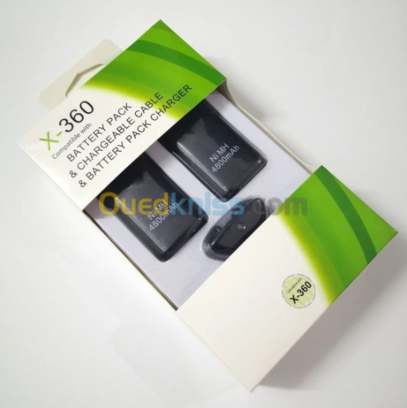 KIT BATTERIE XBOX 360