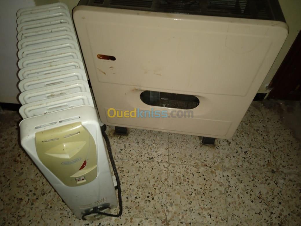 Deux chauffage et un frigidaire à vendre