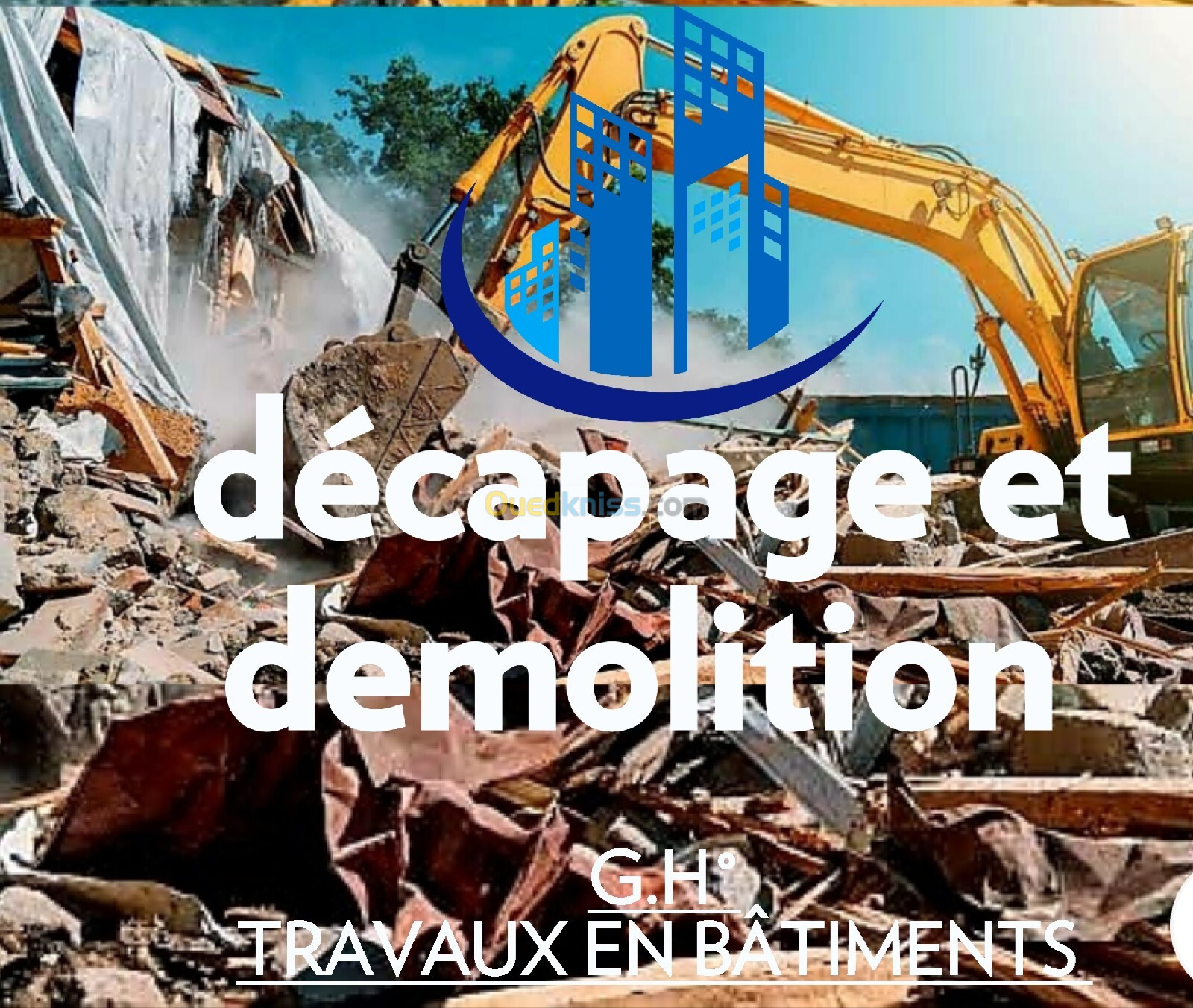 Décapage et demolition 