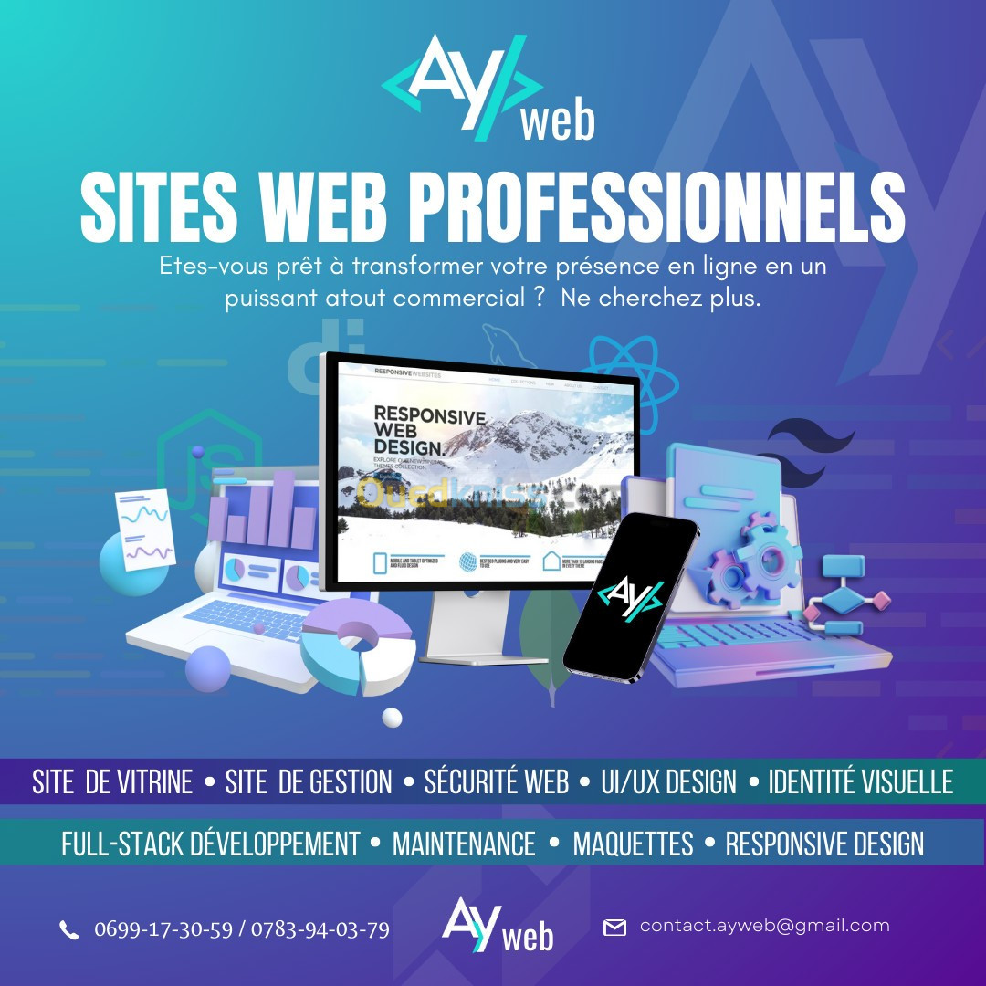 Création de site et d'application web