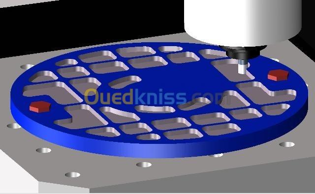 Formation Concepteur Mouliste DAO, CFAO (Gibbscam , Solidwork )