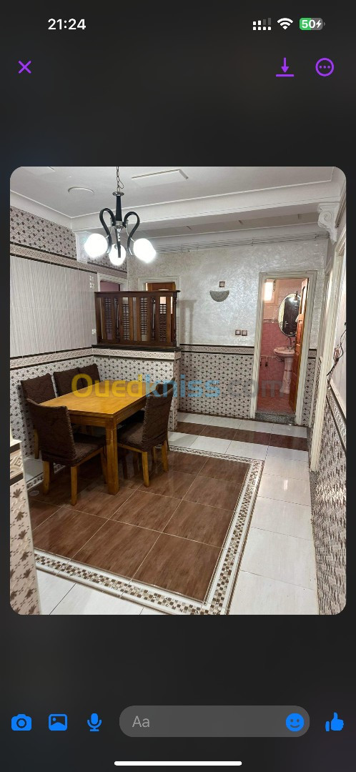 Location vacances Appartement F4 Mostaganem Mostaganem