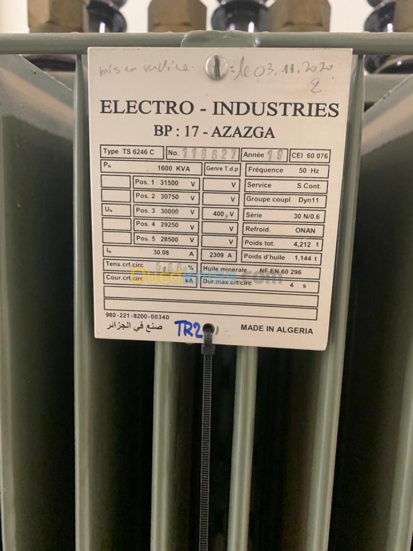 Transformateur 1600 kva ENEL AZAZGA