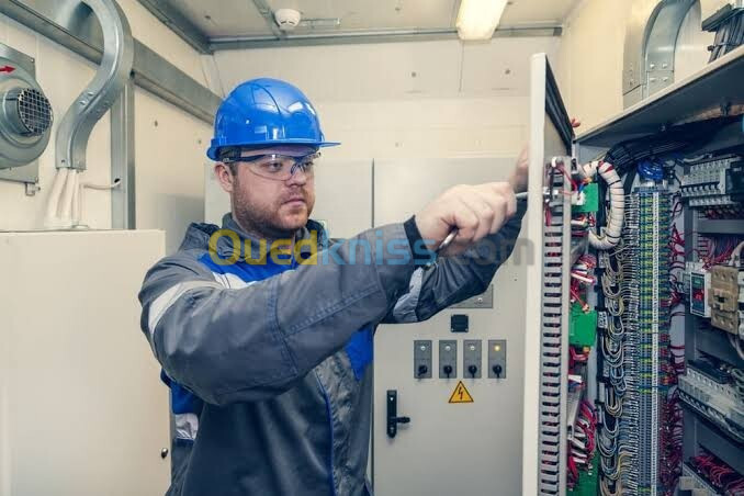 Montage digicode interphone vidéophone et installation électrique et maintenance industrielle 