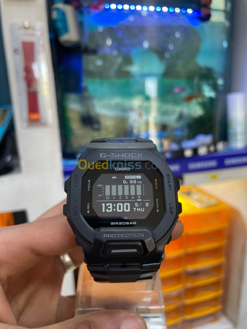 Casio G-Shock GBD-200-1 à bracelet en résine noire originale