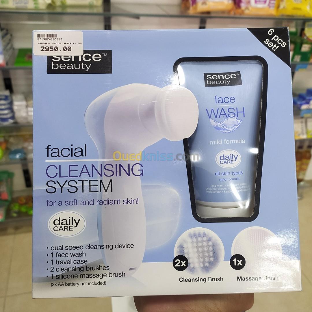 جهاز تطهير الوجه الأنيق Beauty Facial Cleansing System Sence: بشرة نقية ومشرقة بلمسة واحدة!
