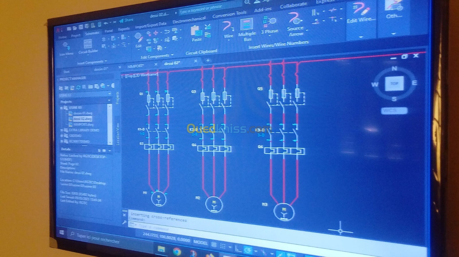 Séminaire sur l'Autocad Electrique