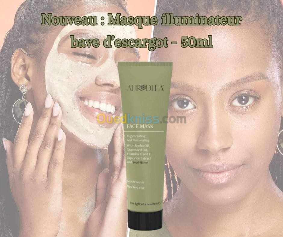 Crème et masque pour visage 