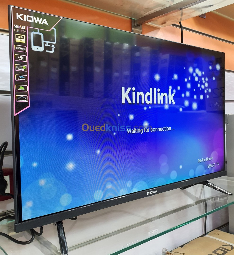 تلفاز كيوا حجم 32 بوصة اندريود جديد Tv KIOWA SMART 32 Pouce 