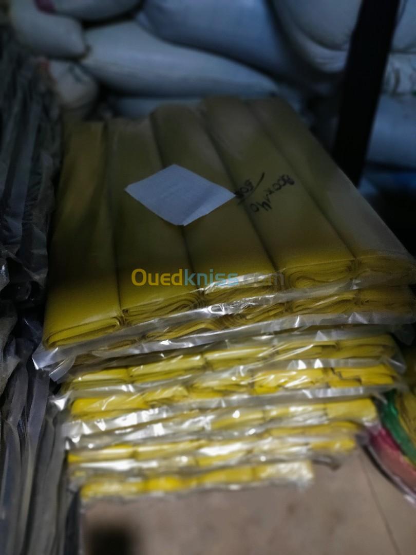 Fabrication Sac Sachets Plastique صناعة أكياس بلاستكية( Sac Poubelle SONATRACH )