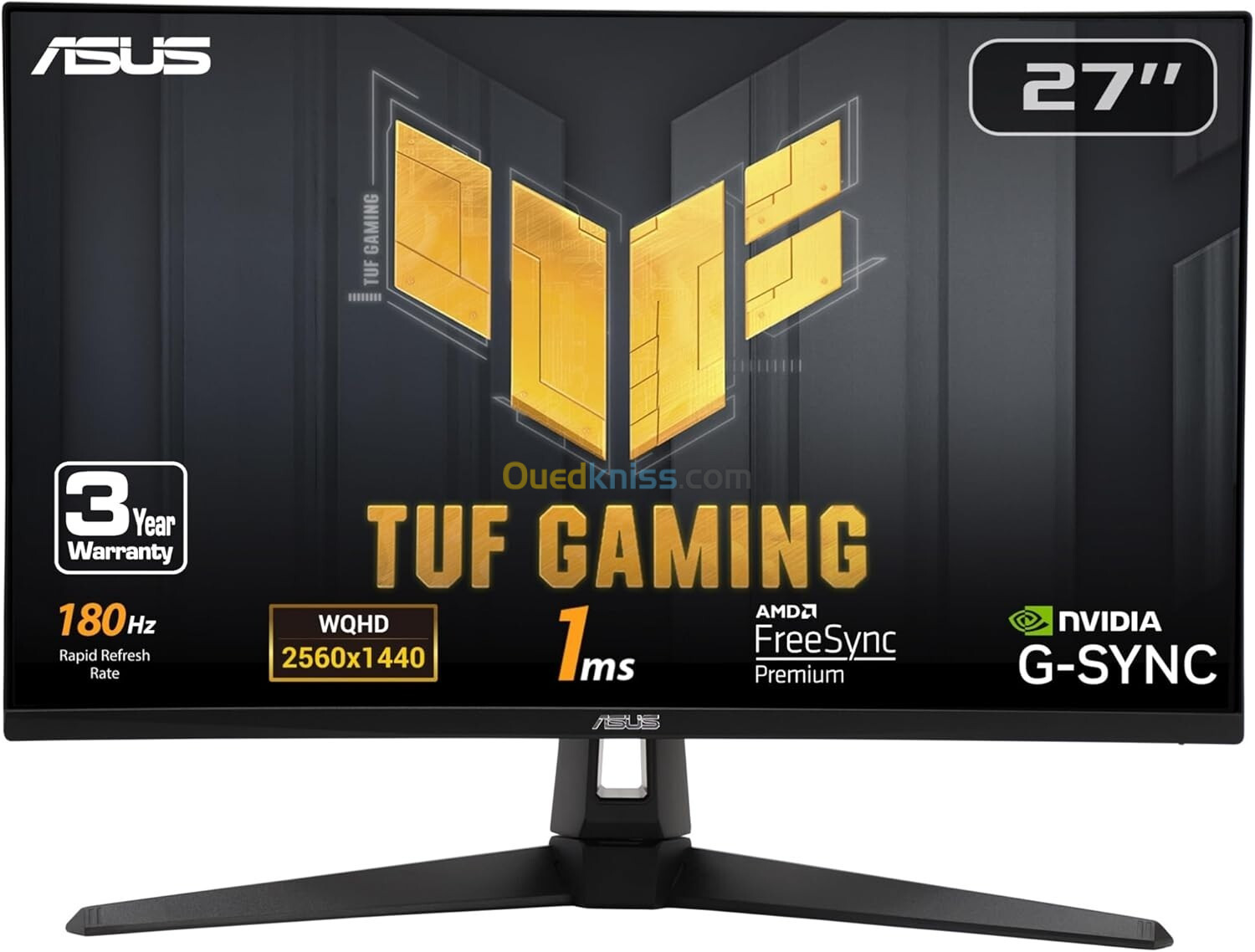 ECRAN ASUS TUF Gaming VG27AQ3A  27 2K 180HZ Fast IPS