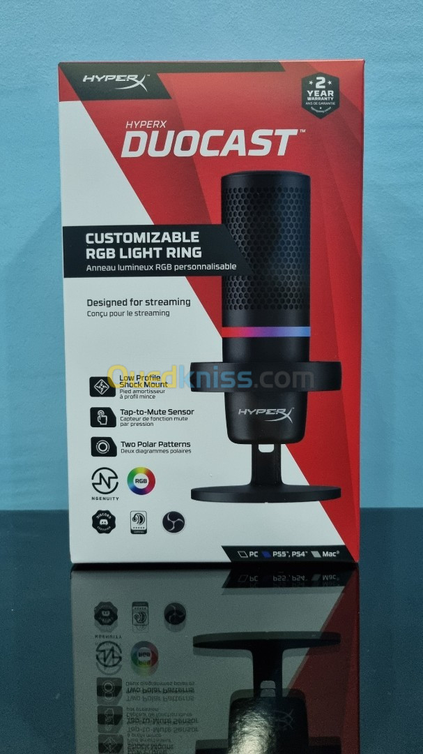 Microphone HyperX Duocast