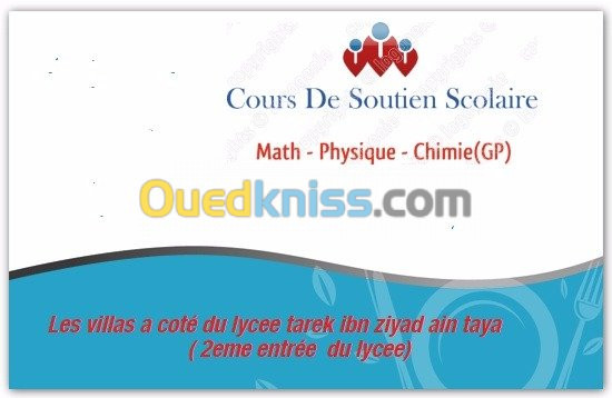 COURS PARTICULIERS