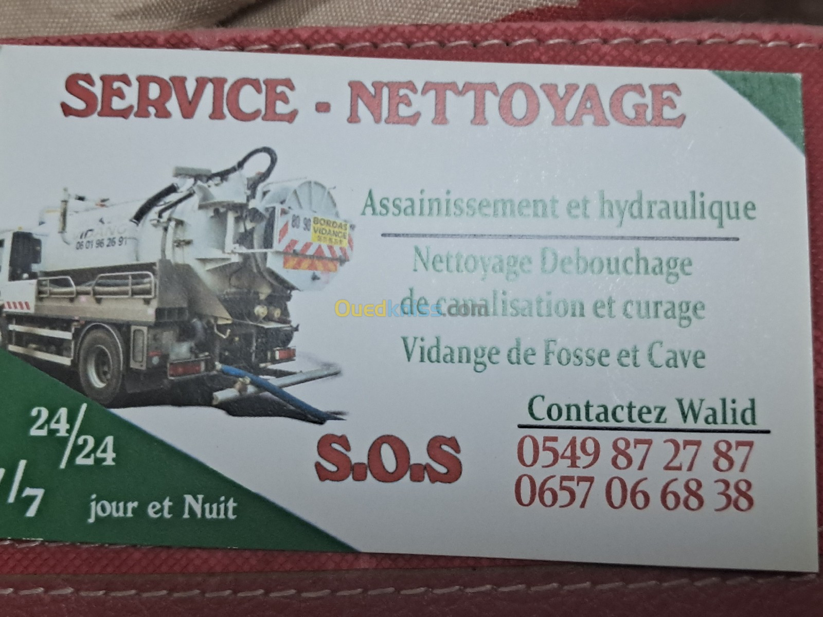 Service Nettoyage - Assainissement et Hydrauliqueydro