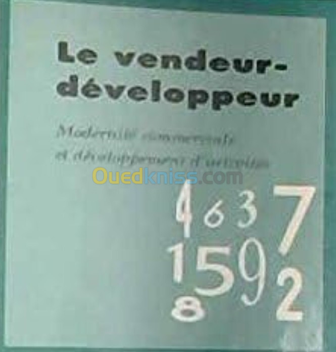 Vendeur développeur 