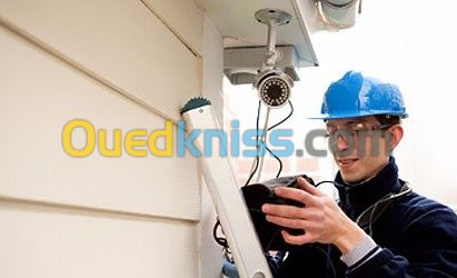 installation camera et systeme alarme