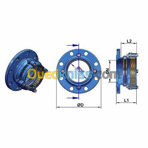 TUYAUX & RACCORDS FONTE DUCTILE 