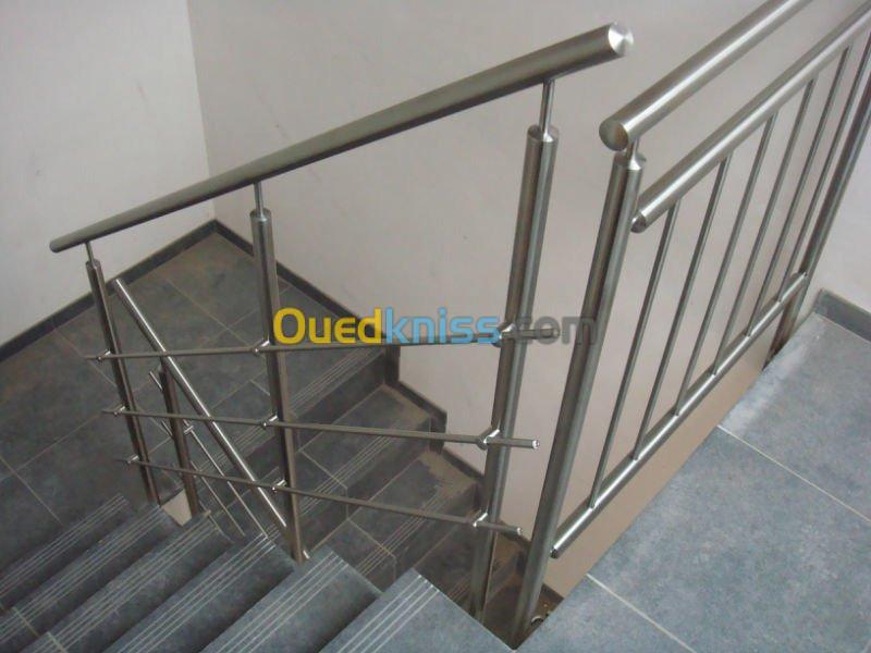 fabrication rampe d'escalier 