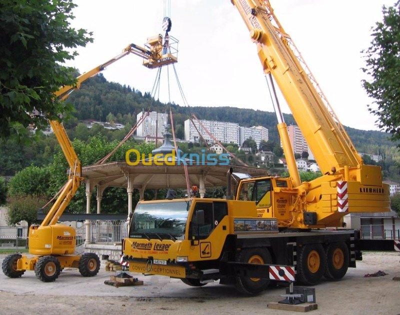  location grue mobile et materiel BTP