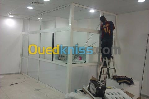 Tous travaux menuiserie aluminium 