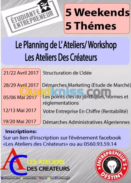 formation à la création d'entreprise