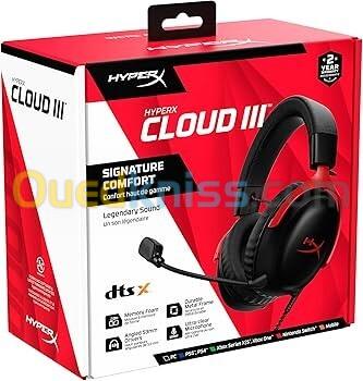 CASQUE GAMING HYPER X CLOUD III