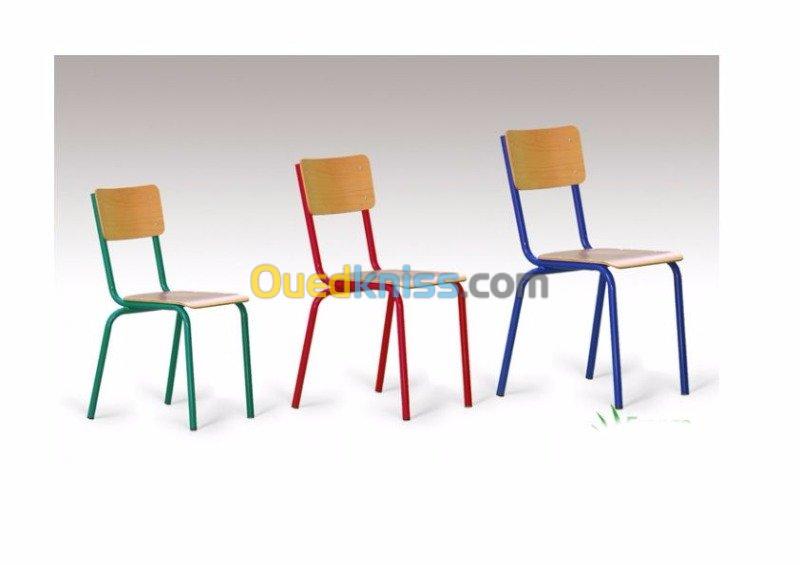 Fabrication de mobilier scolaire