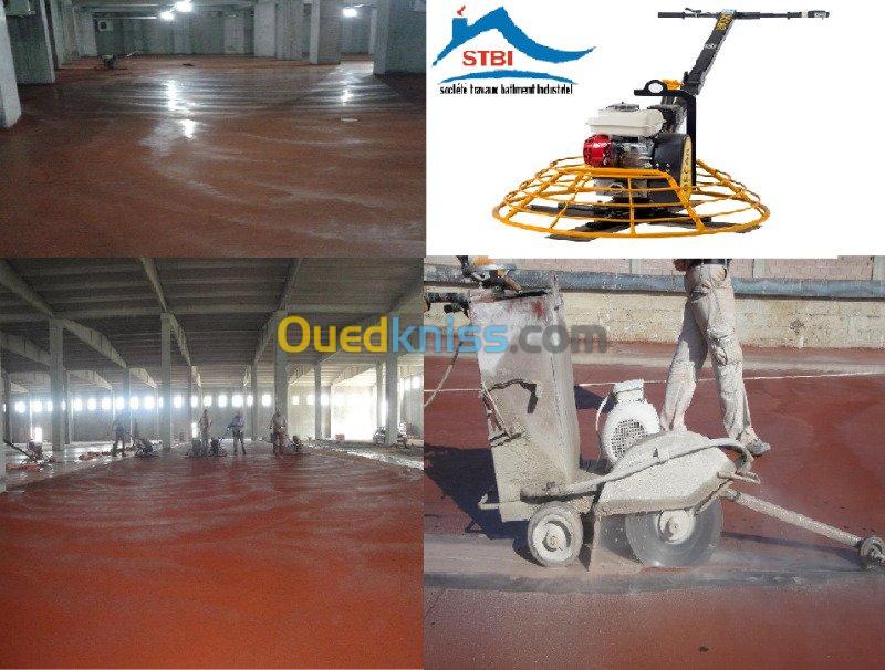 Dallage industriel Epoxy flooring 