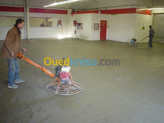 Dallage industriel Epoxy flooring 