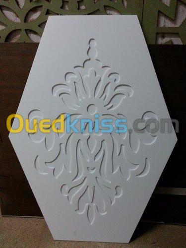 decoupe cnc  forex mdf plexiglas 