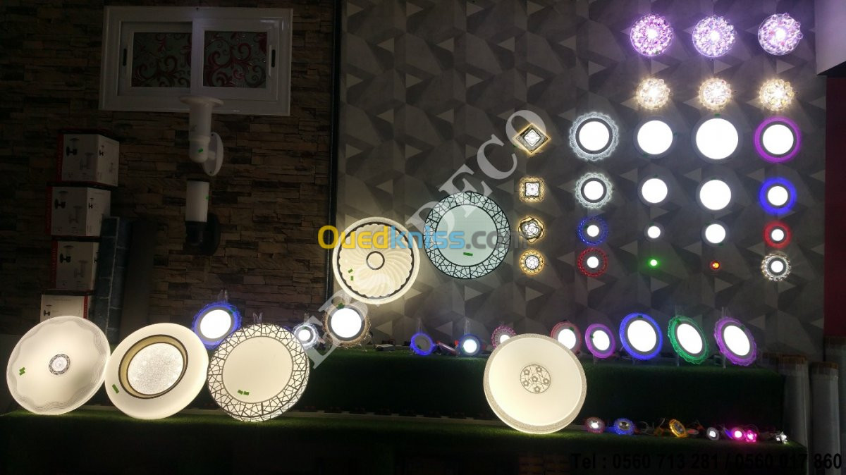 Spots, led ,appliques et hublots