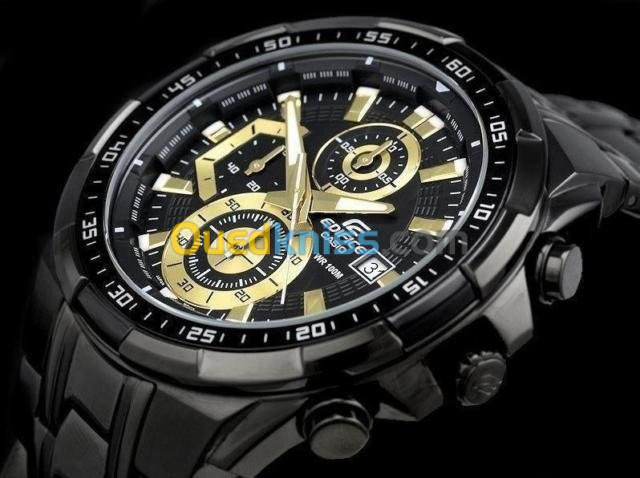 CASIO EDIFICE EFR-539BK-1AV BLACK GOLD