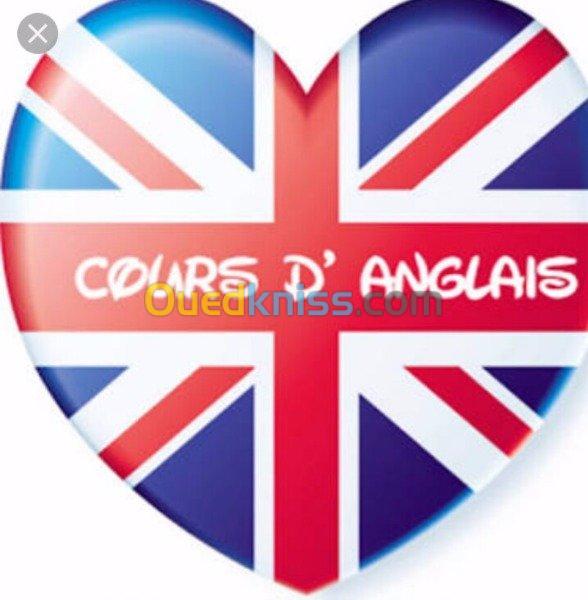 Cours d'anglais tout niveaux scolaires