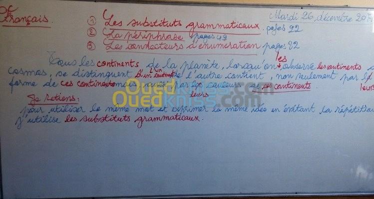 Cours et perfectionnement de langue 