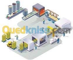 étude et réalisation des usines indust