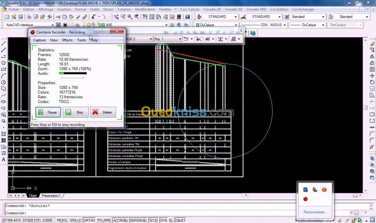 formation autocad /covadis 