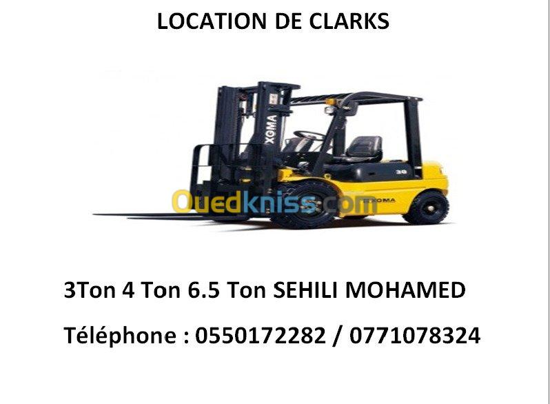 LOCATION DE CLARKS 