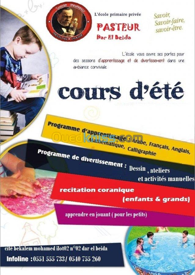 COURS D'ETE 