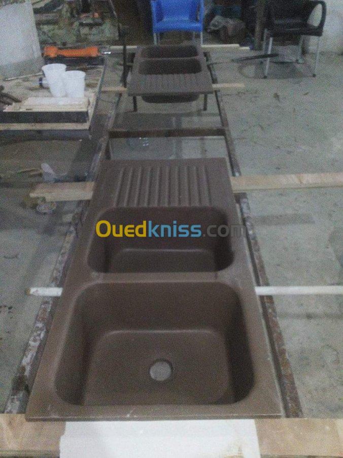 Fabrication en polygranite